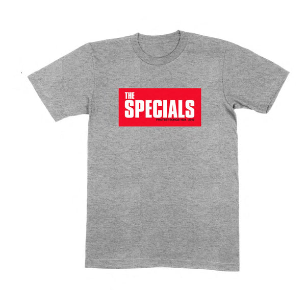 Block Logo Tee Sport Grey